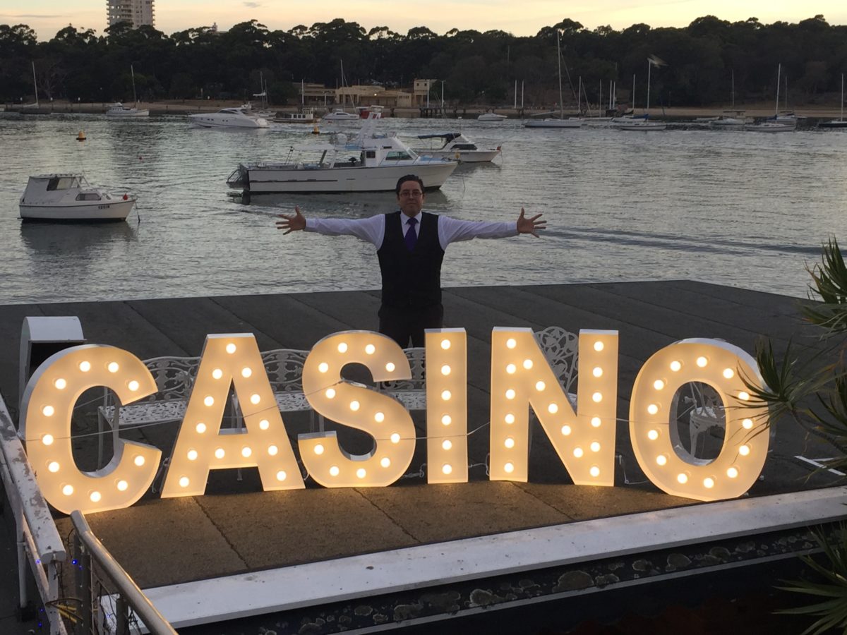 Casino Marquee Letters