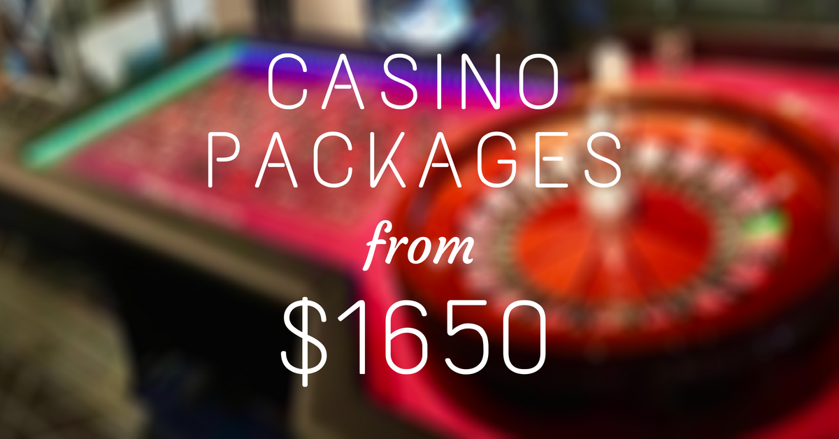 Casino Party Packages and Entertainment Newcastle