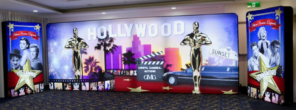 Hollywood LED Backdrop Set