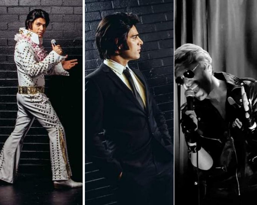 Elvis, Michael Buble and George Michael Impersonator